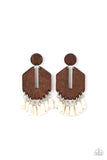 Western Retreat - White Post Earring