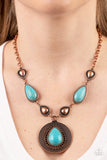 Saguaro Soul Trek - Copper Necklace