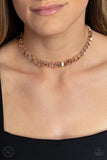 Surreal Shimmer - Gold Choker