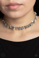 Surreal Shimmer - Silver Choker