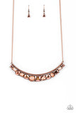 The Only SMOKE-SHOW in Town - Copper Necklace
