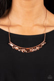 The Only SMOKE-SHOW in Town - Copper Necklace
