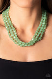 Boundless Bliss - Green Necklace