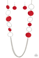 Beach Hub - Red Necklace