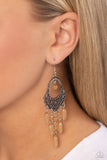 Botanical Escape - Brown Earring