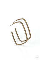 Major Flex - Brass Hoop Earring