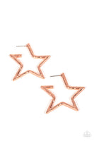 All-Star Attitude - Copper Hoop Earring