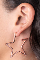 All-Star Attitude - Copper Hoop Earring