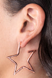 All-Star Attitude - Copper Hoop Earring