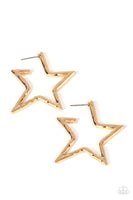 All-Star Attitude - Gold Hoop Earring