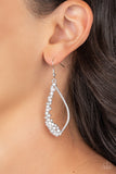Sparkly Side Effects - White Earring