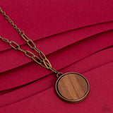 WOODnt Dream of It - Brass Necklace