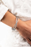 Woven in Wealth - White Bracelet