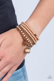 Epic Escapade - Brown Bracelet