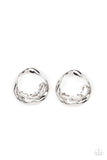 Imperfect Illumination - White Post Earring