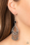 Viva la DIVA - Black Earring