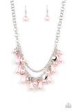 Interstellar Serenity - Pink Necklace