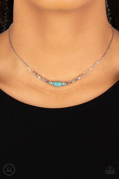 Retro Rejuvenation - Blue Choker