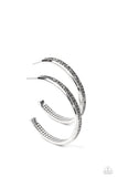 Flash Freeze - Silver Hoop Earring