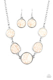 Santa Fe Flats - White Necklace