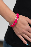 Whimsical Glow - Pink Bracelet