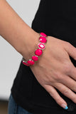 Whimsical Glow - Pink Bracelet