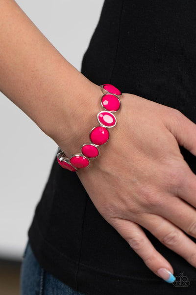 Whimsical Glow - Pink Bracelet