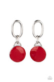 Drop a TINT - Red Post Earring