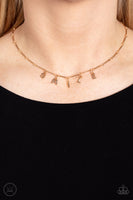 Say My Name - Gold Choker