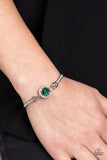 Focused and Fabulous - Green Bracelet