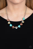 Dreamy Drama - Orange Necklace
