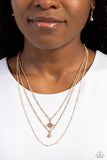 Trendy Twinkle - Rose Gold NEcklace