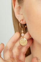 Artificial STARLIGHT - Gold Hoop Earring