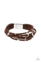 Clustered Constellations - Brown Bracelet