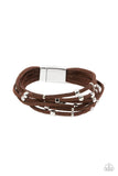 Clustered Constellations - Brown Bracelet