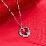 Sweethearts Stroll - Red Necklace
