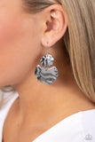 Monochromatic Charisma - Silver Earring
