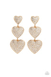 Couples Retreat - Gold Post Earring