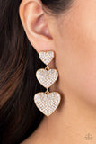 Couples Retreat - Gold Post Earring