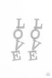 L-O-V-E - Silver Post Earring
