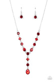 Forget the Crown - Red Necklace