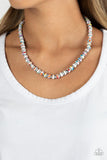 Gobstopper Glamour - White Necklace