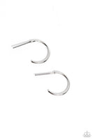 Ultra Upmarket - Silver Hoop Earring