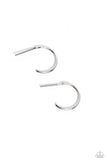 Ultra Upmarket - Silver Hoop Earring