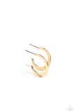 Royal Runway - Gold Hoop Earring