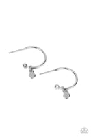 Modern Model - Silver Hoop Earring