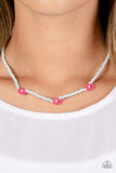 Bewitching Beading - Pink Necklace