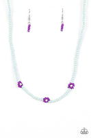 Bewitching Beading - Purple Necklace