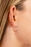 Modern Model - Copper Hoop Earring