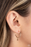 Modern Model - Gold Hoop Earring